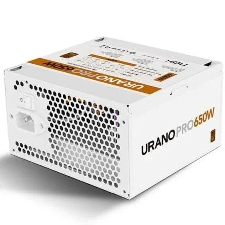 Fuente de Alimentación Nox Hummer Urano Pro White/ 650W/ Ventilador 12cm/ 80 Plus Bronze - PixelPlaza