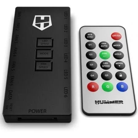 Controlador Hub Remoto Nox R-Hub para Ventiladores ARGB - PixelPlaza