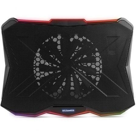 Soporte Refrigerante Nox Pro Stand para Portátiles hasta 17.3"/ Iluminación LED - PixelPlaza