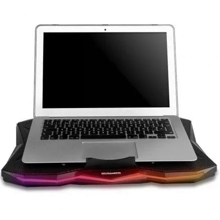 Soporte Refrigerante Nox Pro Stand para Portátiles hasta 17.3"/ Iluminación LED - PixelPlaza