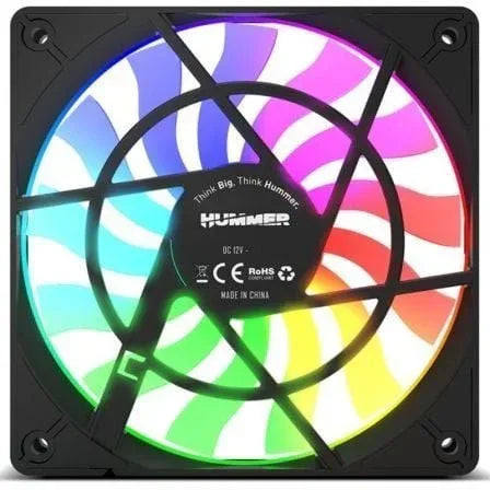 Ventilador Nox Slim Fan/ 12cm/ ARGB - PixelPlaza