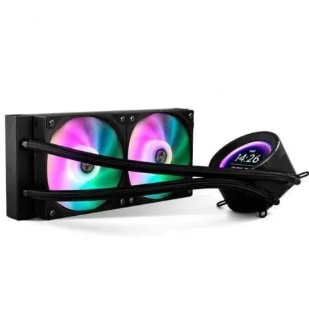 Sistema de Refrigeración Líquida Nox X-240 LCD/ Negro - PixelPlaza