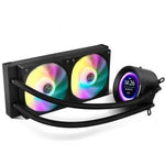 Sistema de Refrigeración Líquida Nox X-240 LCD/ Negro - PixelPlaza