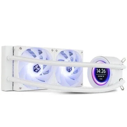 Sistema de Refrigeración Líquida Nox X-240 LCD/ Blanco - PixelPlaza