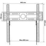 Soporte de Pared Nox Lite Wall Stand para Monitores y TV de 23-55"/ hasta 35kg - PixelPlaza