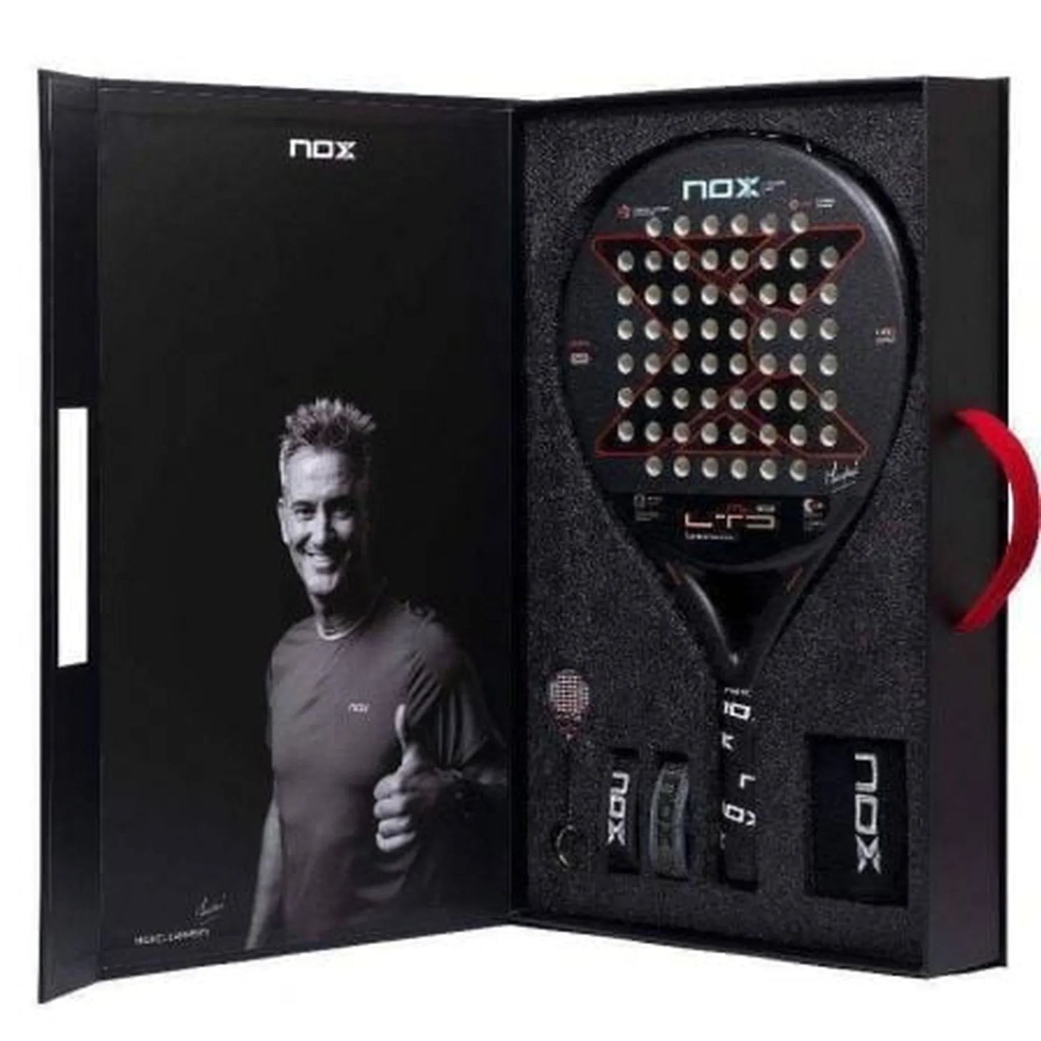 Pack Pala de Pßdel NoxSport ML10 Pro Cup LTD 2023 (Miguel Lamperti)/ Incluye 5 Accesorios - PixelPlaza