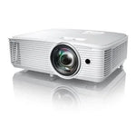 Proyector Optoma W309ST/ 3800 Lúmenes/ WXGA/ HDMI-VGA/ Blanco - PixelPlaza