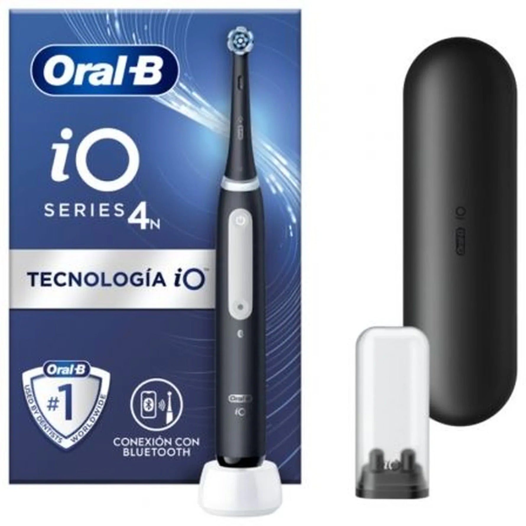 Cepillo Dental Oral-B iO 4N/ Negro - PixelPlaza