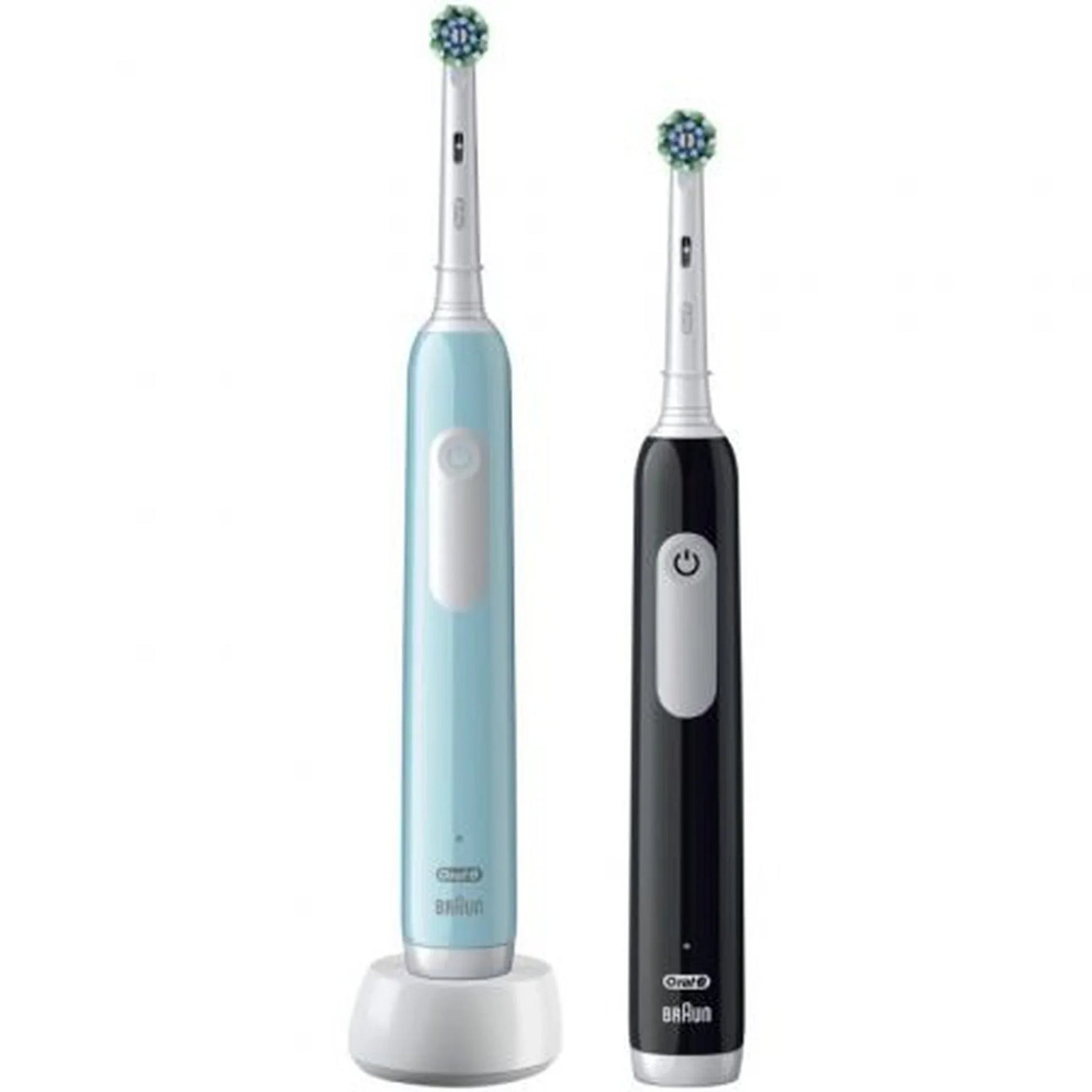 Cepillo Dental Oral-B Pro 1 Duo Edition/ Incluye 1 Recambio/ Negro y Turquesa - PixelPlaza