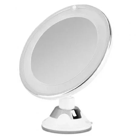 Espejo Cosmético de Pared con Luz Orbegozo ESP 1010/ Ø17cm - PixelPlaza