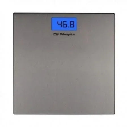 Báscula de Baño Orbegozo PB-2222 A/ Hasta 150kg/ Gris - PixelPlaza