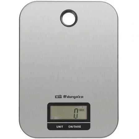 Báscula de Cocina Electrónica Orbegozo PC 1019/ hasta 5kg/ Plata - PixelPlaza