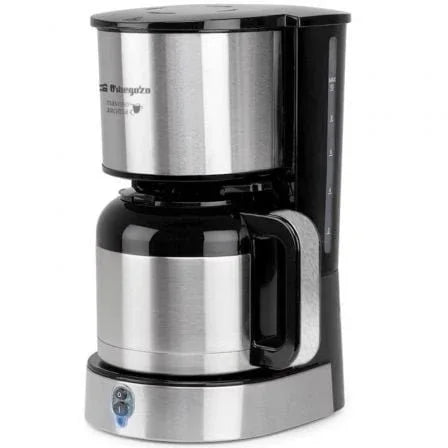 Cafetera de Goteo Orbegozo CG 5020/ 12 Tazas/ Plata - PixelPlaza