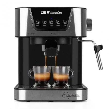 Cafetera Expreso Orbegozo EX 6000/ 1050W/ 20 Bares - PixelPlaza