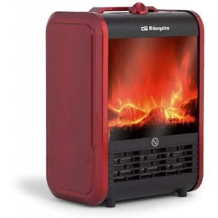 Chimenea Eléctrica Orbegozo CM 9015/ 2 niveles de potencia/ 750W-1500W - PixelPlaza
