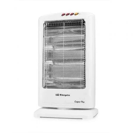 Estufa Halógena Orbegozo BP 0303 B/ 3 niveles de potencia/ 1200W - PixelPlaza