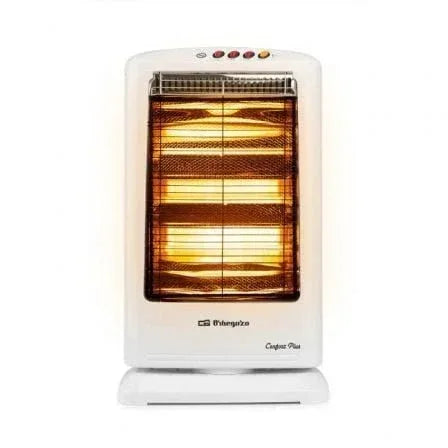 Estufa Halógena Orbegozo BP 0303 B/ 3 niveles de potencia/ 1200W - PixelPlaza