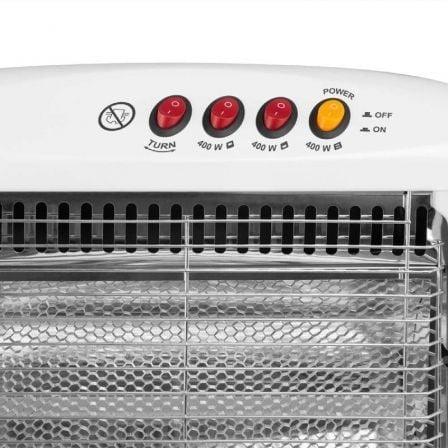 Estufa Halógena Orbegozo BP 0303 B/ 3 niveles de potencia/ 1200W - PixelPlaza