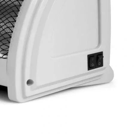 Estufa de Cuarzo de Pie Orbegozo BP 3200/ 2 niveles de potencia/ 500W-1000W - PixelPlaza