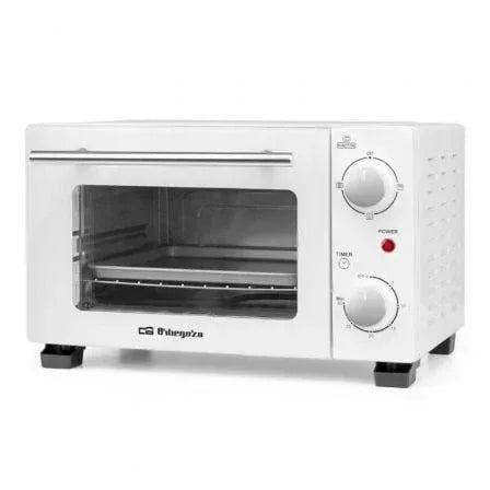 Horno de Sobremesa Orbegozo HO 975/ 800W/ Capacidad 10L/ Blanco - PixelPlaza