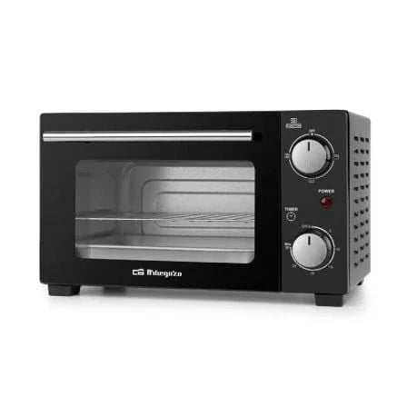 Horno de Sobremesa Orbegozo HO 985/ 800W/ Capacidad 10L/ Negro - PixelPlaza