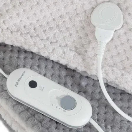 Manta Eléctrica Orbegozo MAH 2050/ Gris y Blanca - PixelPlaza