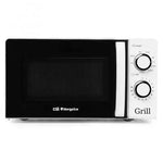 Microondas Orbegozo MIG 2130/ 700W/ Capacidad 20L/ Función Grill/ Blanco - PixelPlaza