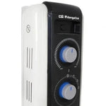 Radiador de Aceite Orbegozo RF 1000 A/ 2 Potencias/ 500-1000W/ 5 Elementos Caloríficos - PixelPlaza