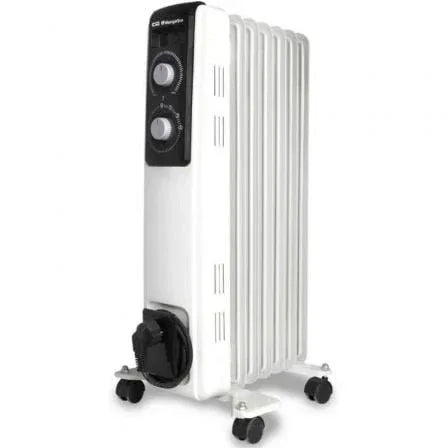 Radiador de Aceite Orbegozo RF 1500 A/ 3 Potencias/ 1500W/ 7 Elementos Caloríficos - PixelPlaza