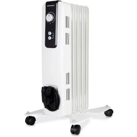Radiador de Aceite Orbegozo RH 1000/ 2 Potencias/ 500-1000W/ 5 Elementos Caloríficos - PixelPlaza