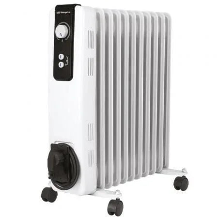 Radiador de Aceite Orbegozo RH 2500/ 3 Potencias/ 2500W/ 11 Elementos Caloríficos - PixelPlaza