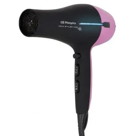 Secador Orbegozo SE 2320/ 2200W/ Negro y Lila - PixelPlaza