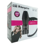 Secador Orbegozo SEH-1850/ 2000W/ Negro - PixelPlaza