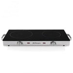 Vitrocerámica Orbegozo PCE6000/ 2 placas 170 y 205mm/ 1000W - 1800W - PixelPlaza