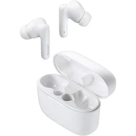 Auriculares Bluetooth Panasonic RZ-B110W con estuche de carga/ Autonomía 6h/ Blancos - PixelPlaza
