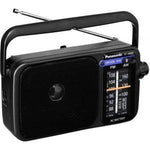 Radio Portátil Panasonic RF-2400DEG-K/ Negra - PixelPlaza