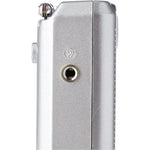 Radio Portátil Panasonic RF-P150D/ con Batería/ a Pilas/ Plateada - PixelPlaza