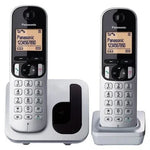 Teléfono Inalámbrico Panasonic KX-TGC212PL/ Pack DUO/ Plata - PixelPlaza