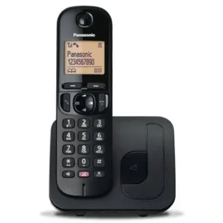 Teléfono Inalámbrico Panasonic KX-TGC250SPB/ Negro - PixelPlaza