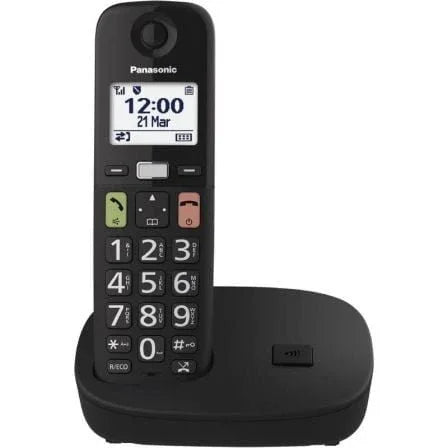 Teléfono Inalámbrico Panasonic KX-TGU110/ Negro - PixelPlaza