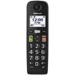 Teléfono Inalámbrico Panasonic KX-TGU112EXB/ Pack DUO/ Negro - PixelPlaza
