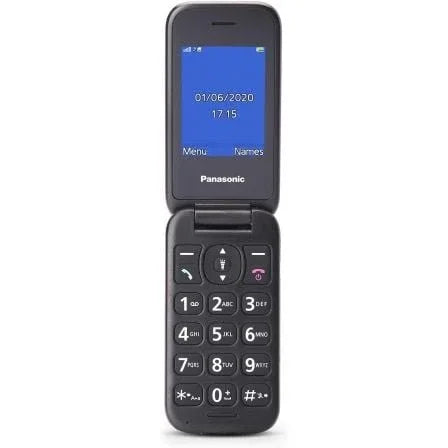 Teléfono Móvil Panasonic KX-TU400EXC para Personas Mayores/ Turquesa - PixelPlaza