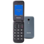 Teléfono Móvil Panasonic KX-TU400EXG para Personas Mayores/ Gris - PixelPlaza
