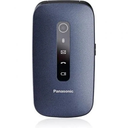 Teléfono Móvil Panasonic KX-TU550 para Personas Mayores/ Azul - PixelPlaza