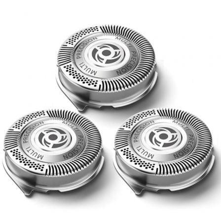 Cabezal de Reemplazo para Afeitadora Eléctrica Philips Series 5000 y 6000/ Pack 3 - PixelPlaza