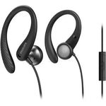 Auriculares Deportivos Philips TAA1105BK/ con Micrófono/ Jack 3.5/ Negros - PixelPlaza