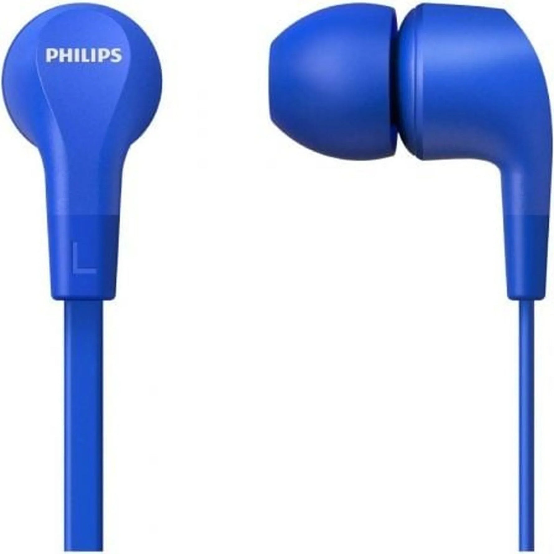 Auriculares Intrauditivos Philips TAE1105BL/ con Micrófono/ Jack 3.5/ Azules - PixelPlaza
