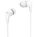 Auriculares Intrauditivos Philips TAE1105WT/ con Micr¾fono/ Jack 3.5/ Blancos - PixelPlaza