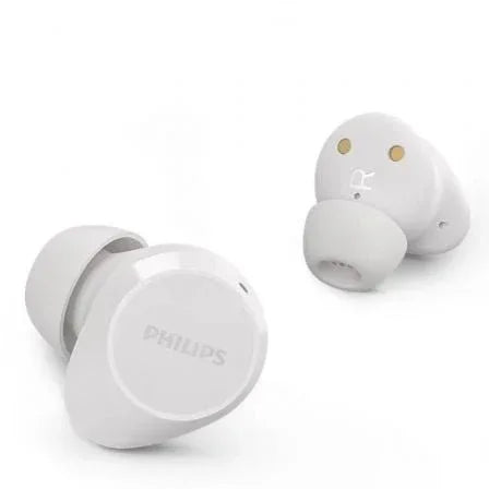 Auriculares Bluetooth Philips TAT1209 con estuche de carga/ Autonomía 6h/ Blancos - PixelPlaza