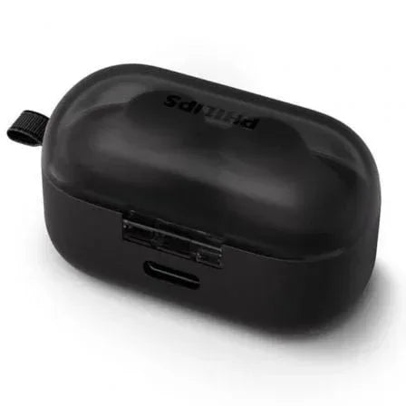 Auriculares Bluetooth Philips TAT2149 con estuche de carga/ Autonomía 6h/ Negros - PixelPlaza